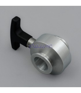 Vanne à vide papillon en aluminium bride KF