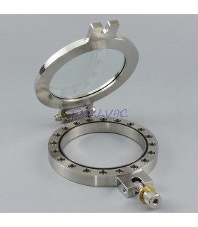 Porte Rapide pour le vide avec hublot démontable bride CF