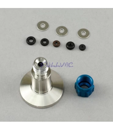 Passage étanche thermocouple universel bride KF