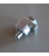 Griffe simple pour bride ISO-K (acier plaqué zinc)