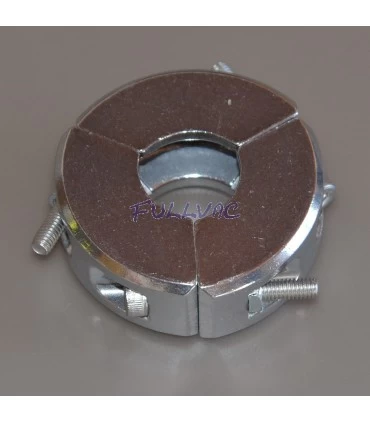 Collier de serrage uniforme en 3 parties vissées