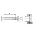 Kit visserie standard pour brides CF (Boulon + Rondelle + Ecrou)