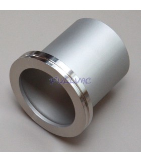 Bride avec tube à souder ISO-K