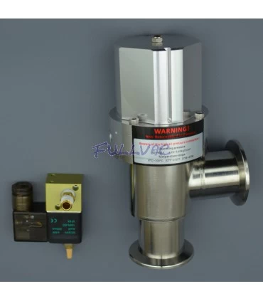 Vanne à vide electropneumatique d'angle