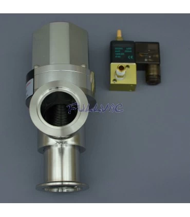 Vanne à vide electropneumatique d'angle