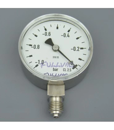 Manomètre de bourdon petit diamètre