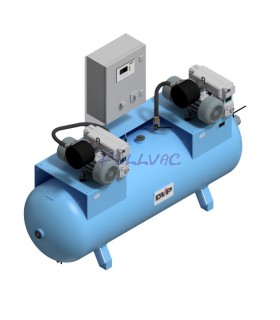 CPA double-pompe (deux pompes à vide) de 50m3/h à 610m3/h